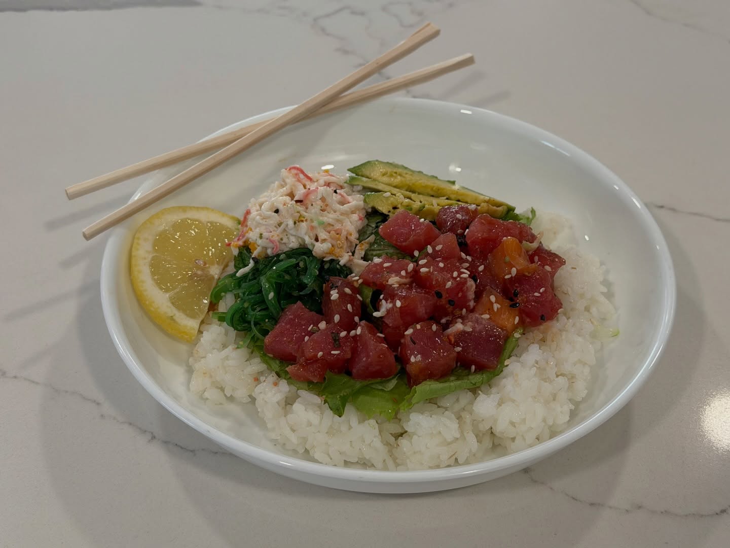 Tuna & Salmon Poke Bowl